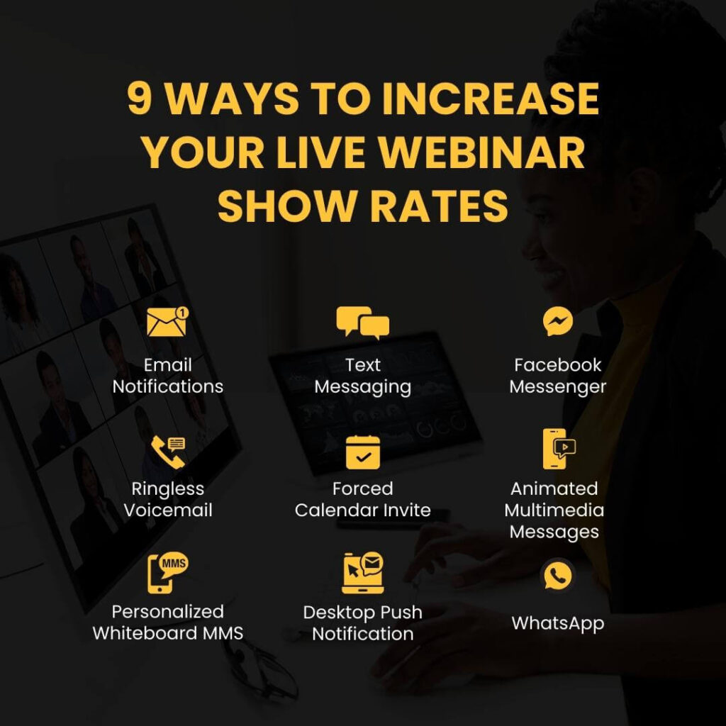 9 Ways to Increase Your Live Webinar Show Rates