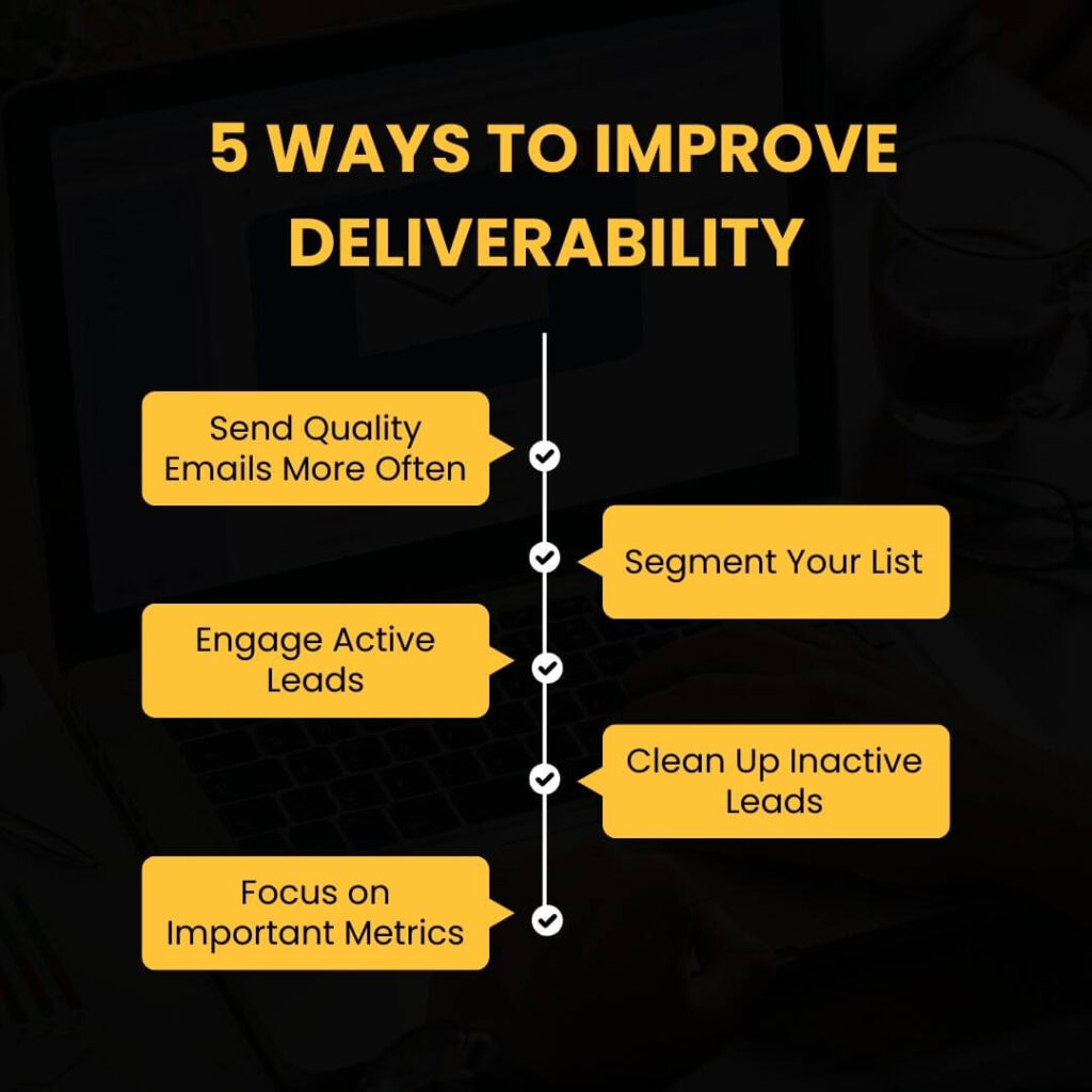 5 Ways to Improve Deliverability