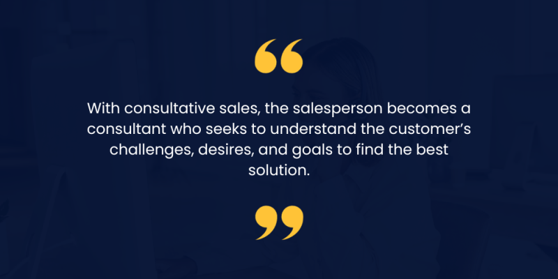 Consultative Sales